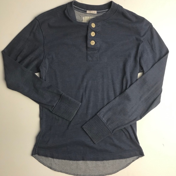 No Boundaries Other - No Boundaries Organic Vintage Fit Henley